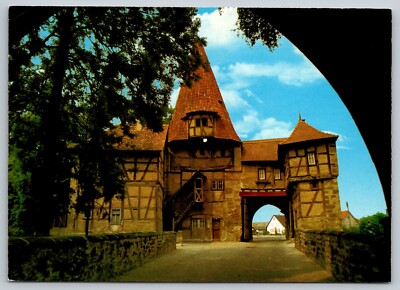 Postcard Germany Iphofen Steigerwald 25G