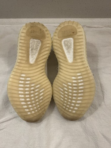Adidas Yeezy Boost 350 V2 Low Cream/Triple White Men’s Size 7.5 - Picture 8 of 10