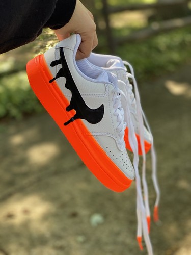 drip white sneakers