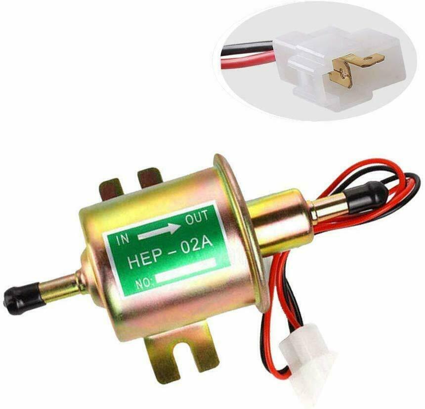 12v Electric Fuel Pump Universal 12V Electric Inline Fuel Pump - For Lawn Mowers, Small Engines, Gas/Diesel Inline Fuel Pump 12 V - Foto 4
