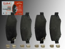 Bremsbeläge Bremsklötze hinten für Jeep Wrangler JK 2007 - 2018