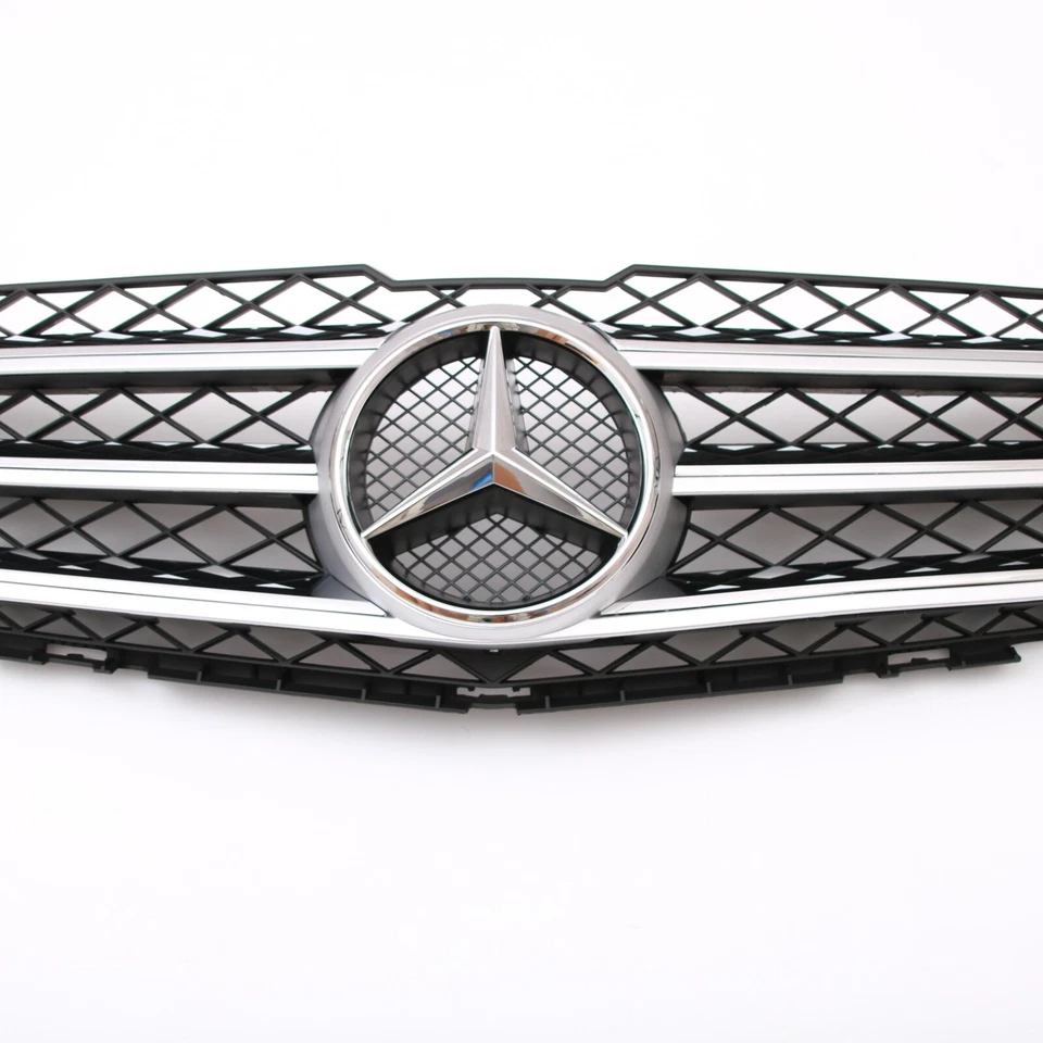 Front Grille Grill For 2009 2010 2011-12 Mercedes Benz X204 GLK300 GLK350 w/Star Foto 4 de 4