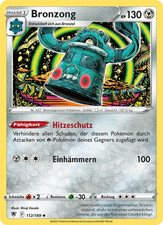 Bronzong / Pokémon Karte / Deutsch / Astralglanz / Nonholo