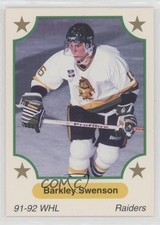 1991-92 7th Inning Sketch WHL Barkley Swenson #257 1bx0