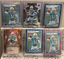 Quinn Ewers 2024 Rookie 6-Card Lot w/ AUTO & Rated Rookies