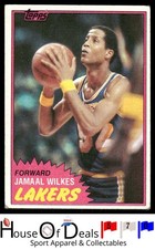 1981-82 Topps #23 Jamaal Wilkes Los Angeles Lakers Basketball Card
