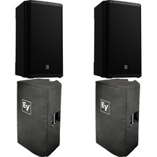 Electro-Voice ZLX-15-G2 1,000-watt 15-inch Passive Speaker Pair with Covers