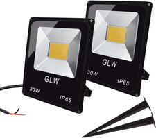 30w Led Flood Light 12v24v Acdc Outdoor Landscape Lighting 3000k 2700lm Warm W