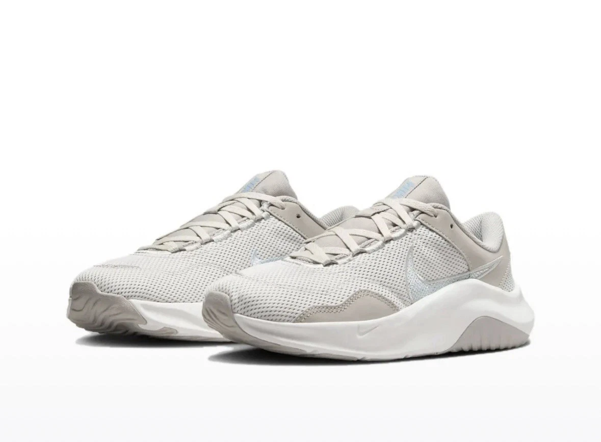 Nike Women's Legend Essential 3 Next Nature White Grey Running Shoe DM1119 008