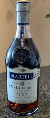 1 Flasche Martell Cordon Bleu 100 Centenary extra old Cognac 40% 0,7l