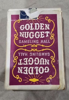 Vintage Golden Nugget Las Vegas Playing Cards USPCC