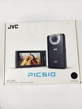 JVC Picsio GC-FM2 HD Camera In Orig Box Charger And Manual