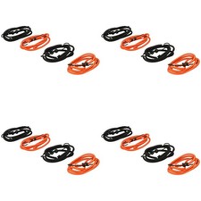 16 x Spanngummi 1,2 m mit Haken Spanngummis Gep&auml;ckspanner Spannseil Spanngurte