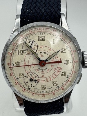 Swiss Made Mechanical Watch, CIMIER SPORT, Running, Pushers Don t Work