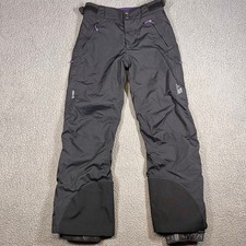 Mountain Hardwear DryQ Snow Pants Womens XS Black Purple Ski Snowboard Insulated