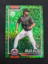 Nolan McLean [Holiday Green] [RC] #214 2026 Topps