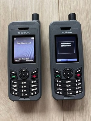 Thuraya XT Lite Satellite Mobile Phone Handset SIM Free Boxed Emergency #O9022