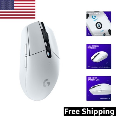 12,000 DPI Logitech G305 Wireless Gaming Mouse - Lightweight and Compact Magic