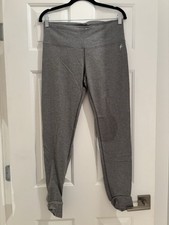 Studio by Capezio gray cotton stirrup leggings - Medium