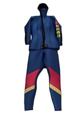CAMARO Neopren Damen Tauchanzug (Long John Hose + Jacke mit Haube)  Gr. 40/42