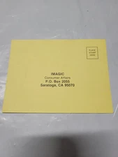 iMagic Atari Mail In Card INSERT ONLY Authentic
