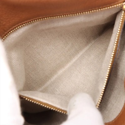 GLEANINGAL ブラウンレザートートバッグ Gucci GG Canvas canvas x leather Shoulder bag Brown 257024 | eBay