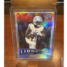 2025 Topps Chrome Jahmyr Gibbs Refractor Detroit Lions 1975-12 NFL