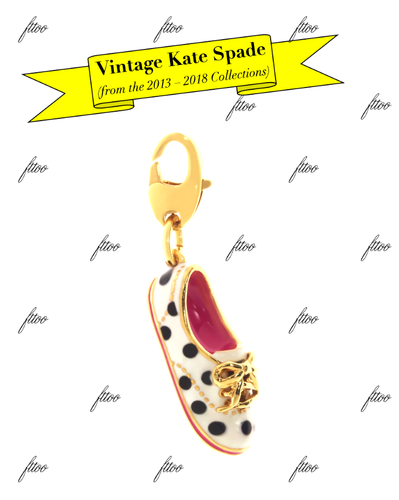 KATE SPADE SHOE CHARM HOW CHARMING BRACELET SNEAKER K AS IN KATE SWEET TREASURES - Picture 6 of 22
