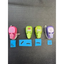 EK Success Card Makers Paper Punch Lot of 4 Pink Green Purple, Corner Borders