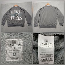 Gameday Couture Philadelphia Eagles Sweatshirt Women's Medium Gray Fleece