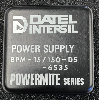 Datel Intersil BPM-15/150-D5 Powermite 15W DC/DC 5Vin, +/-15Vout 150mA Shipped!