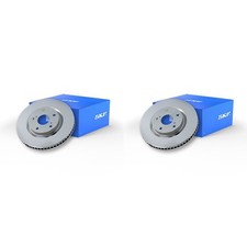2x SKF BREMSSCHEIBEN 328mm INNENBELÜFTET VORNE passend für VOLVO XC90 | VKBD 813