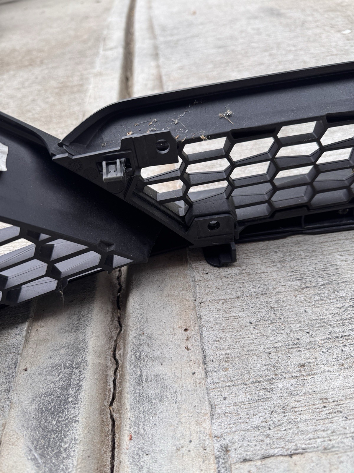 OEM Lamborghini Huracan LP610 Rear Bumper Upper Grille Mesh Style 4T0807684