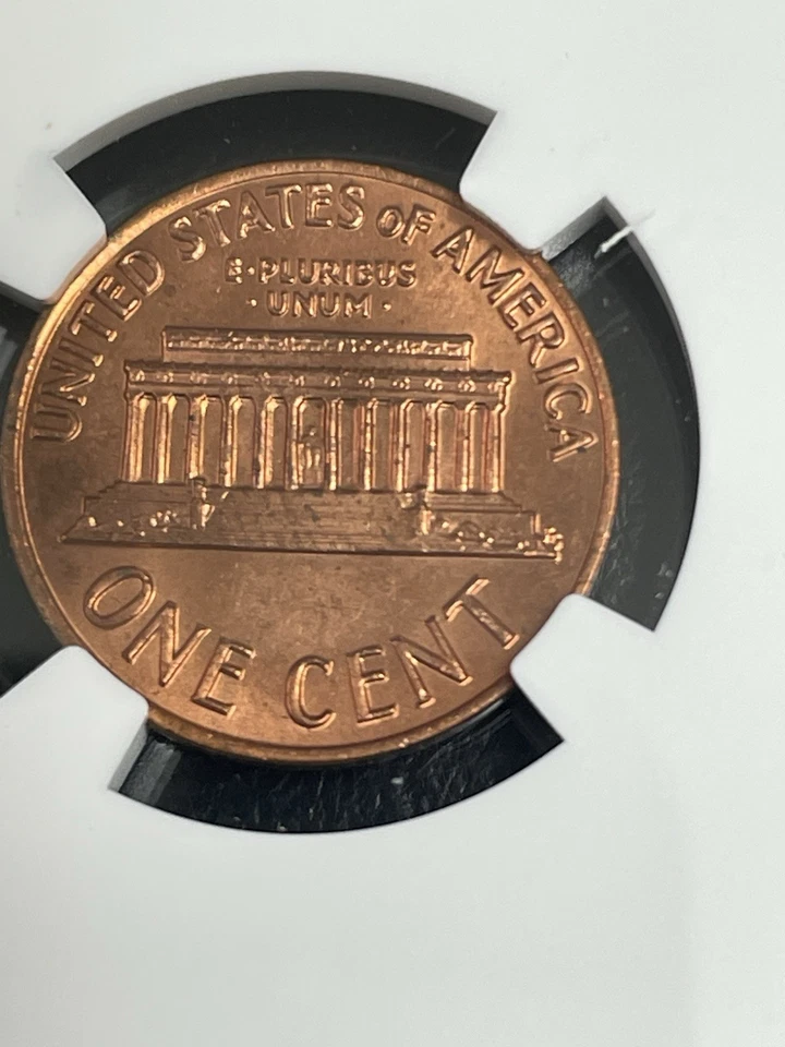 1972 1c DD NGC MS 65 RD DOUBLED DIE OBV LINCOLN PENNY COIN - Image 4 of 4
