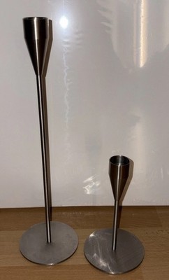 2 Stück Piet Hein Kerzenhalter Kerzenständer Jupiter Mars Danish Design