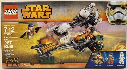 LEGO 75090 Star Wars EZRA’S SPEEDER BIKE Set 2015 New Retired Sabine Wren Rebels