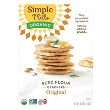 Original Crackers Organic Seed Flour 4.25 Oz (Case Of 6) By Simple Mills 28.64 per gallon