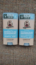 Squatch Invisible Glide Deodorant - Coastal Mint - Pack of 2 - Free Shipping