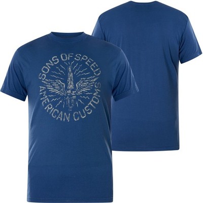 Affliction Clothing Men's Premium ''SONS OF SPEED'' short sleeve T-shirt NWT
