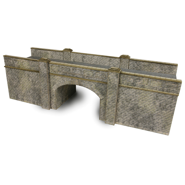 Metcalfe PN147 Double Track Bridge - Stone N Gauge Card Kit