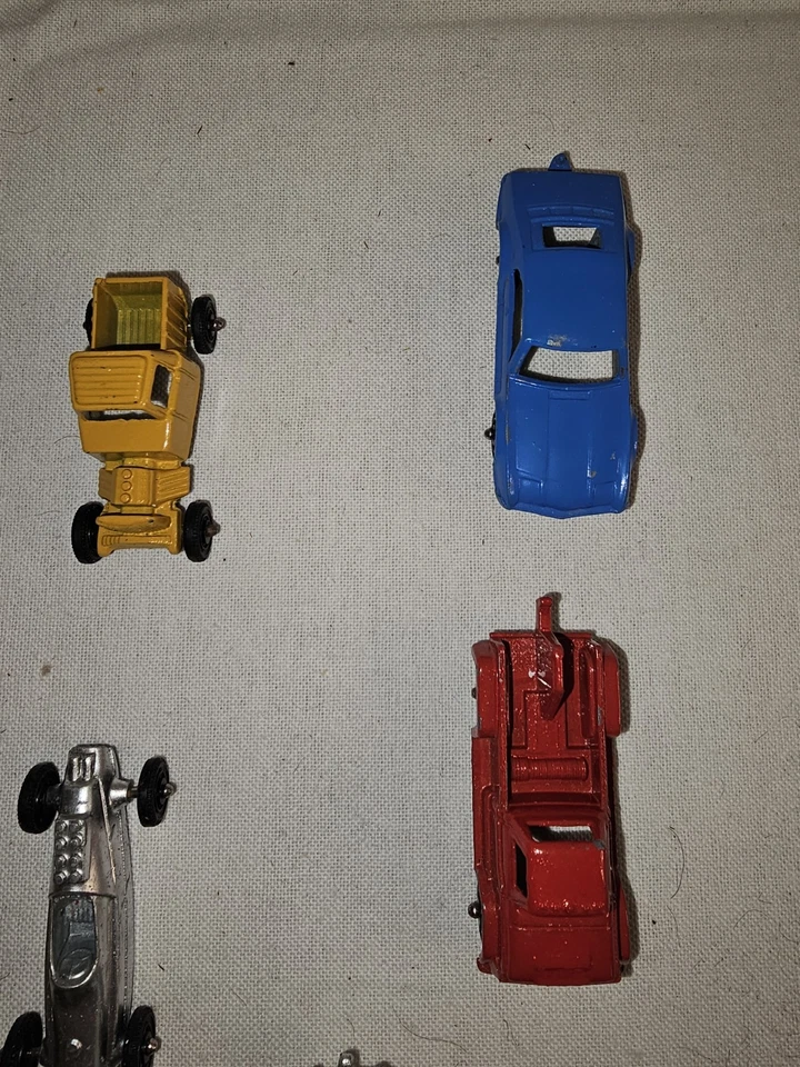 10 件老式 Tootsietoy 压铸汽车卡车保时捷 Corvette 皮卡 更多  — 第 4/4 张图片