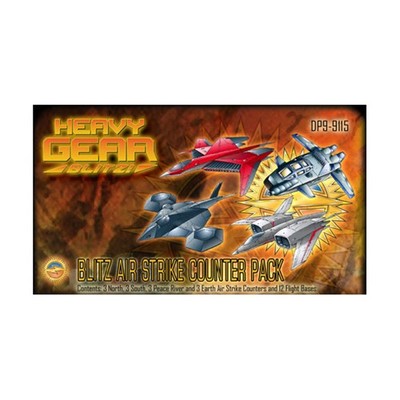 DP9 Heavy Gear Blitz! Blitz Air Strike Counter Pack Pack New