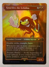 MTG - Secret Lair - Sonic: Friends & Foes - Knuckles the Echidna - FOIL
