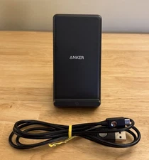 ANKER PowerWave Stand A2524 Wireless Phone Charger Stand Dock