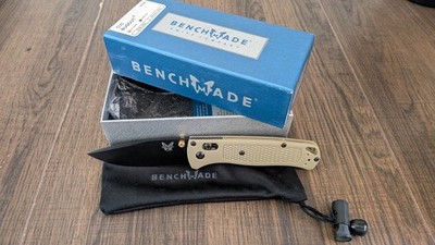 Benchmade 535 Ambidextrous Foldable Pocket Knife - Green