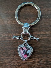 Brighton PedigreeI Love My Dog Key FOB with Photo Charm