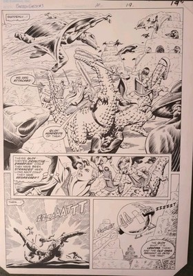 Ron Randall Conqueror of the Barren Earth #3 Story Pg 16 Original Art (DC, 1985)