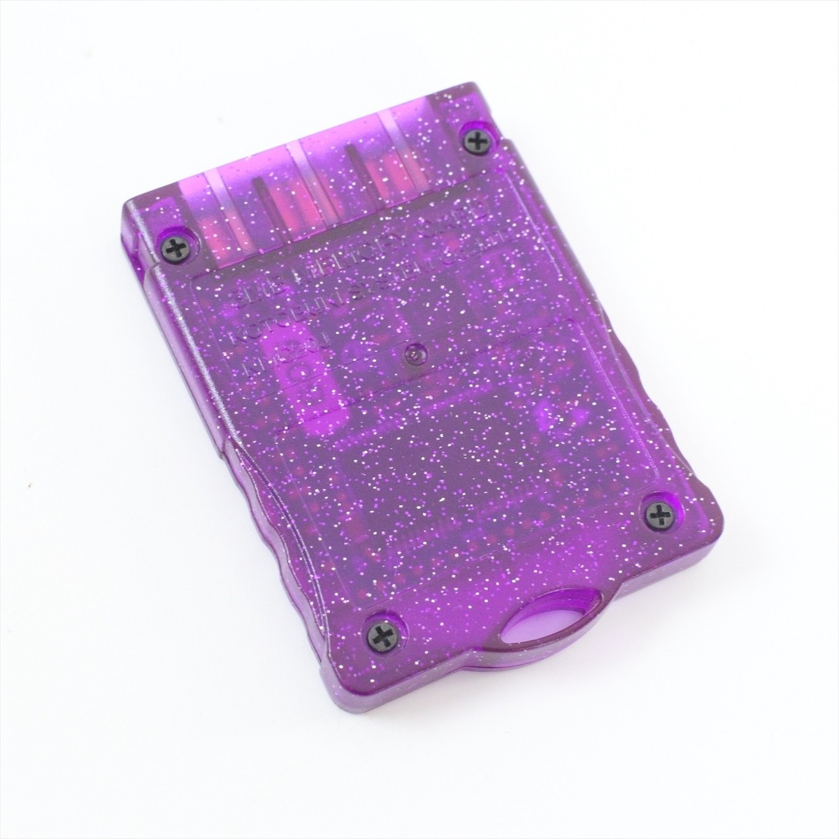 PS2 MEMORY CARD SPARKLING PURPLE KMC20J 8MB Playstation 2
