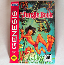 Virgin Interactive Disney's The Jungle Book Sega Genesis NTSC-U/C w/ Manual