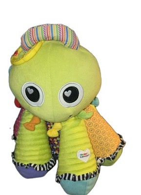 Lamaze Octotunes Musical Push Horns Octopus Green Baby Toy Plush